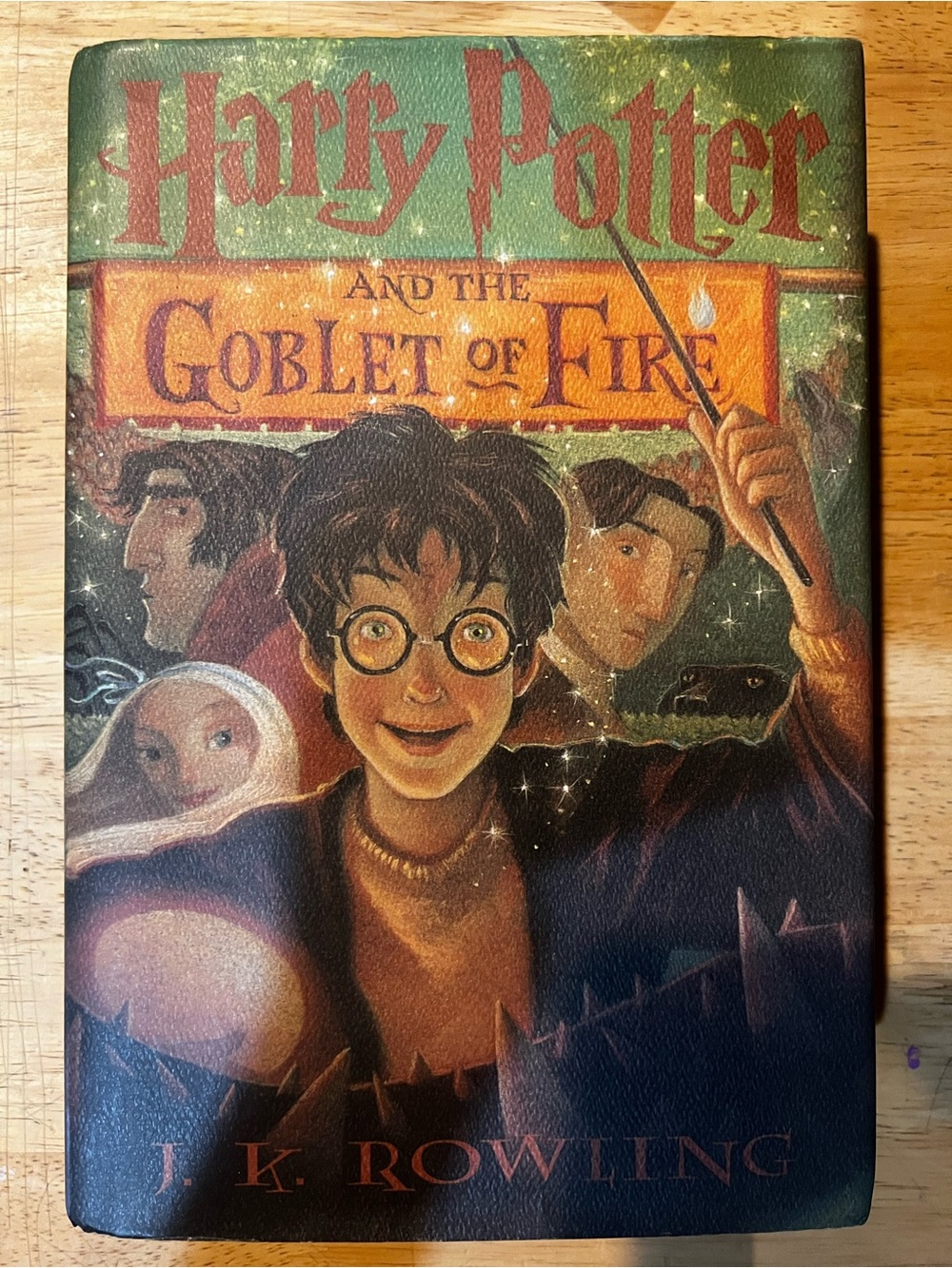 Warner Bros. Harry Potter Goblet of Fire Hardcover Book